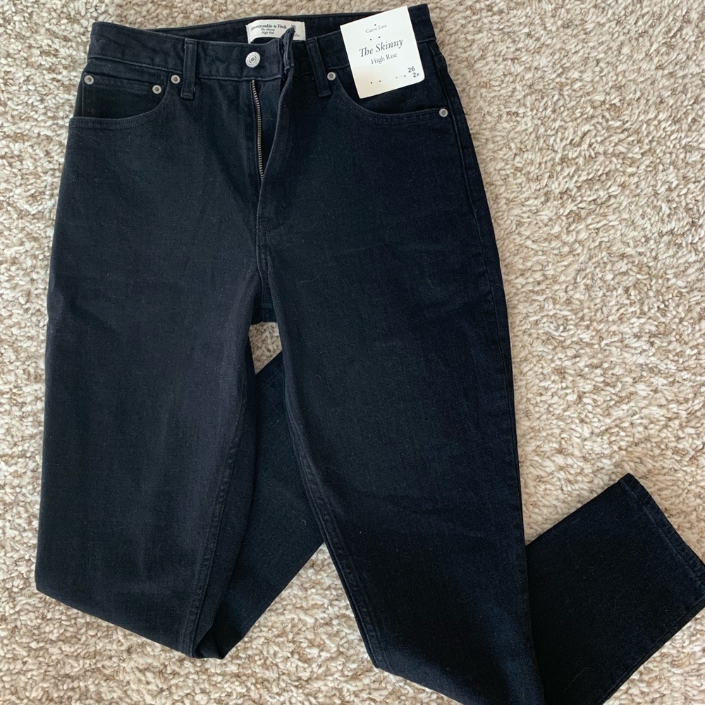 Abercrombie Black Skinny Jeans